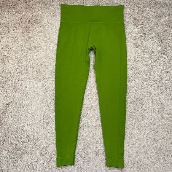 Set Active Sculptflex High-Rise Seamless Ribbed Compression Leggings Size Large - Picture 14 of 15